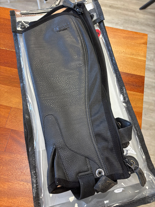 Riding Sport Leather Half Chaps - Woman's XS