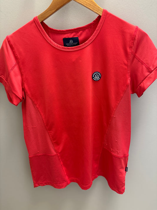 Mountain Horse Red Short Sleeve Shirt - Large