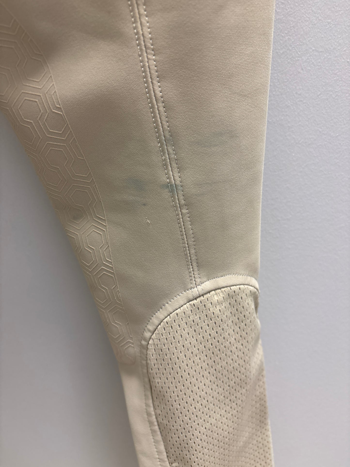 Ariat Pro Series Tan Knee Patch Breeches 28L