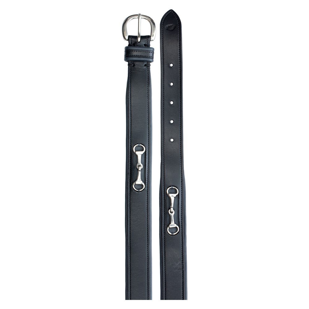 Equinavia Leather Bit Belt - Black