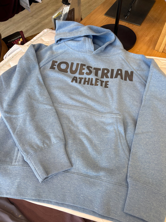 Equine and Design Youth Equestrian Athlete Hoodie