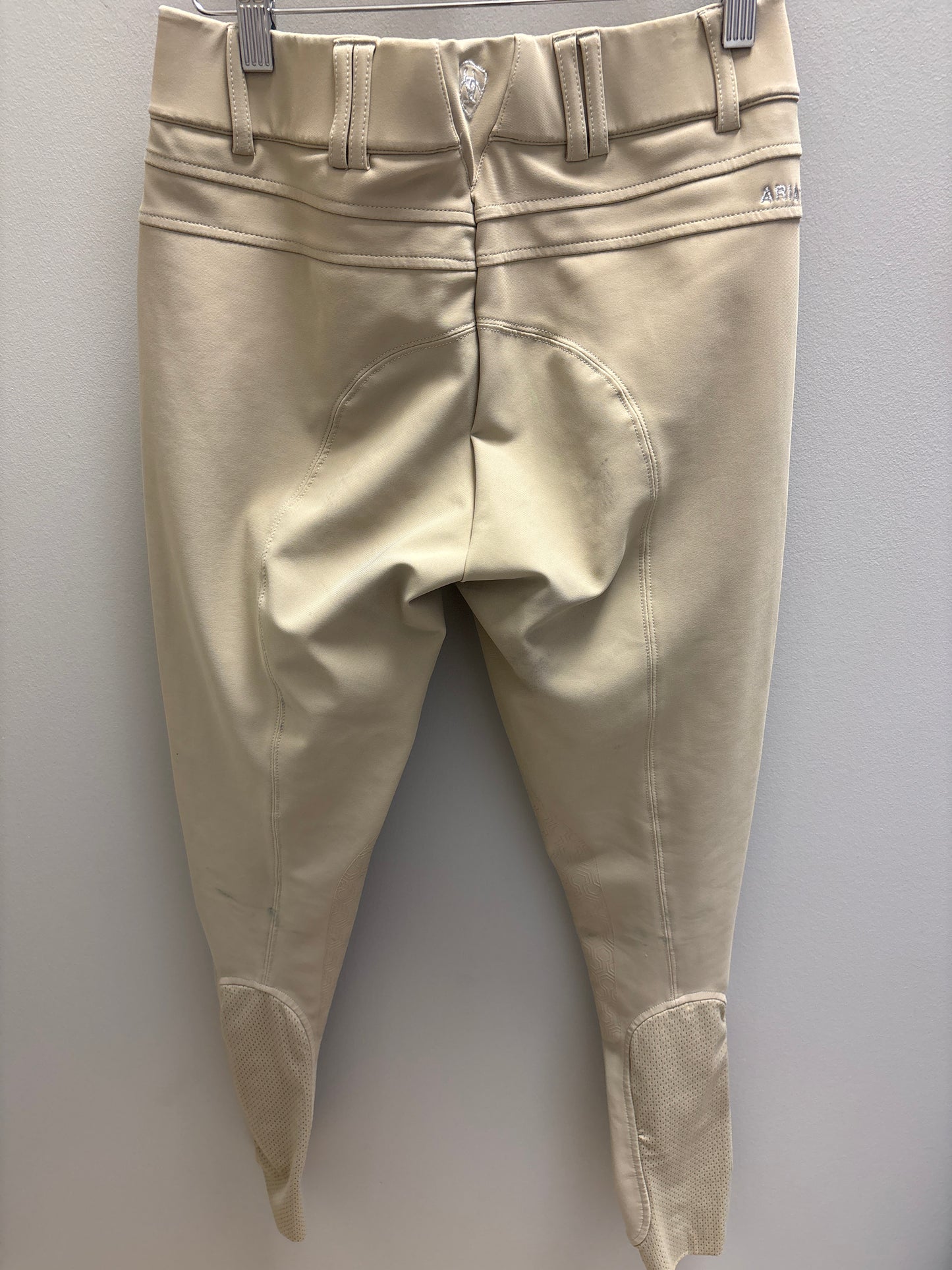 Ariat Pro Series Tan Knee Patch Breeches 28L