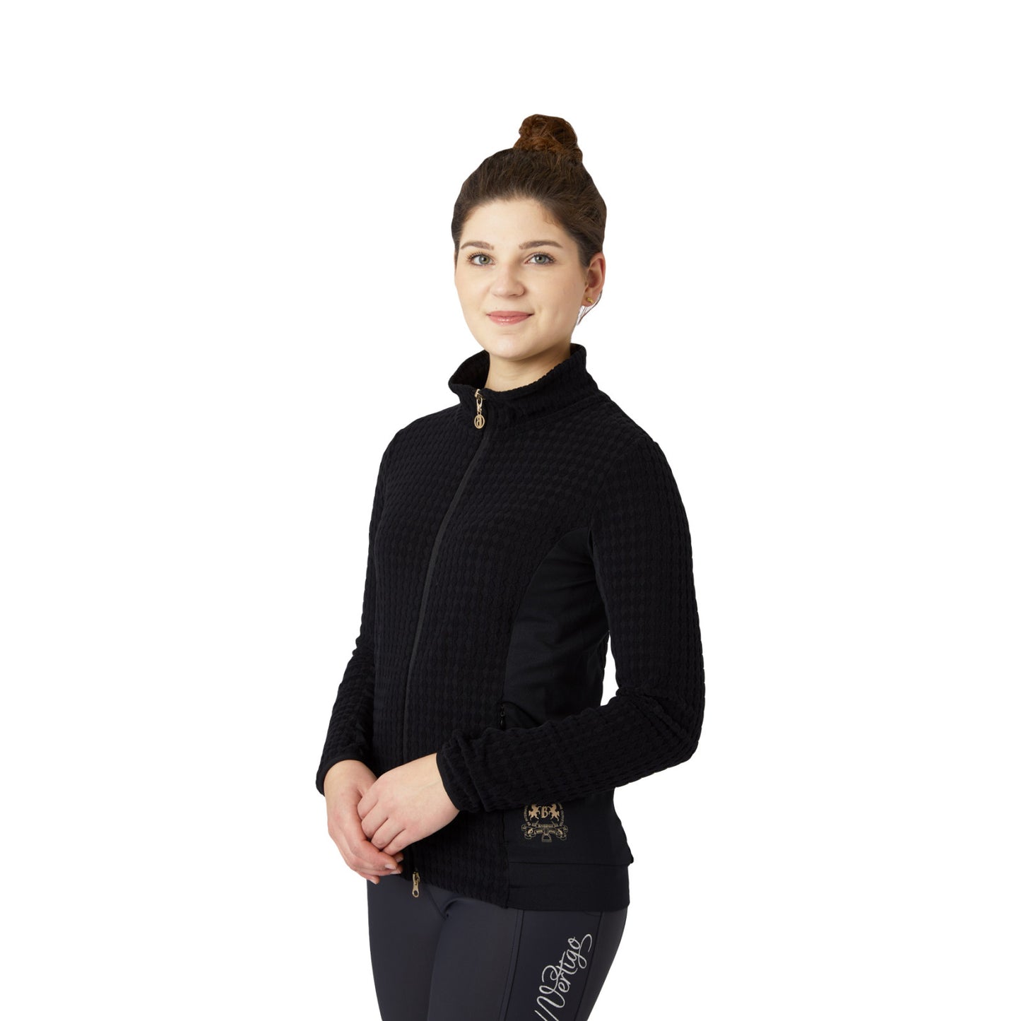B Vertigo Darcey Fleece Jacket Black