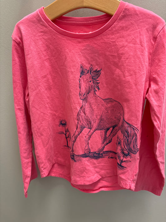Carhartt Horse Long-sleeve T-shirt - Kids Small