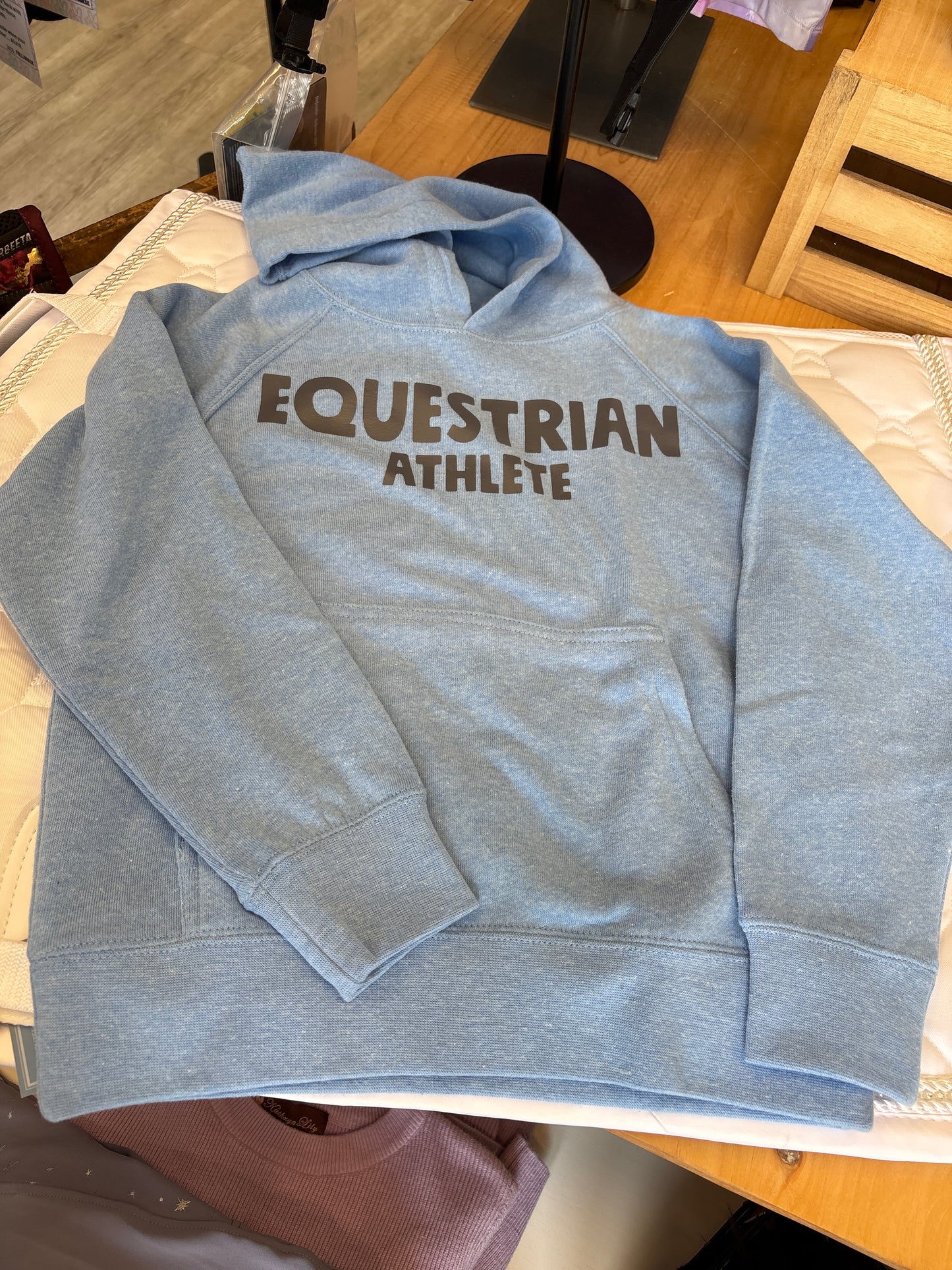 Equine and Design Youth Equestrian Athlete Hoodie