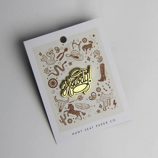 Howdy Pony Pin