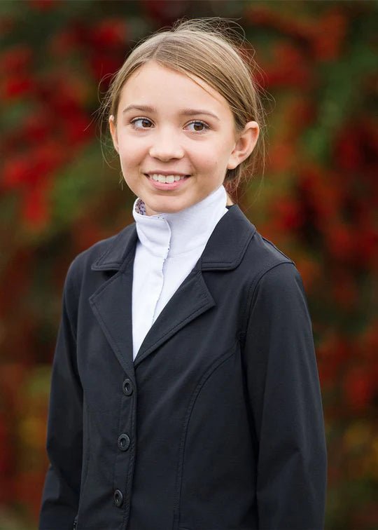Kids black show coat
