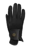 Kunkle black riding gloves