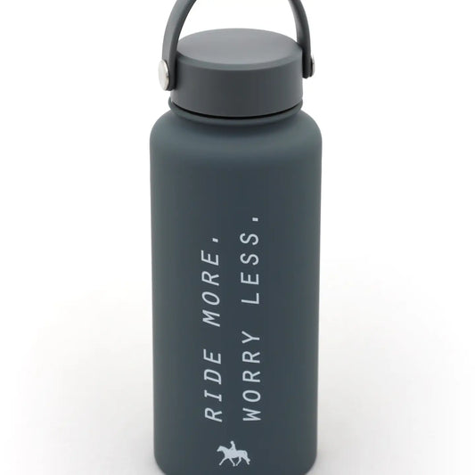 Ride More Worry Less - Charcoal