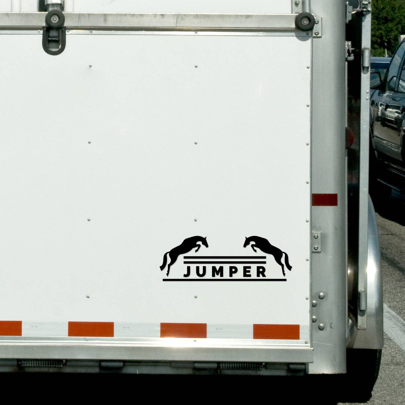 Dapplebay Jumper - Vinyl Decal: Black