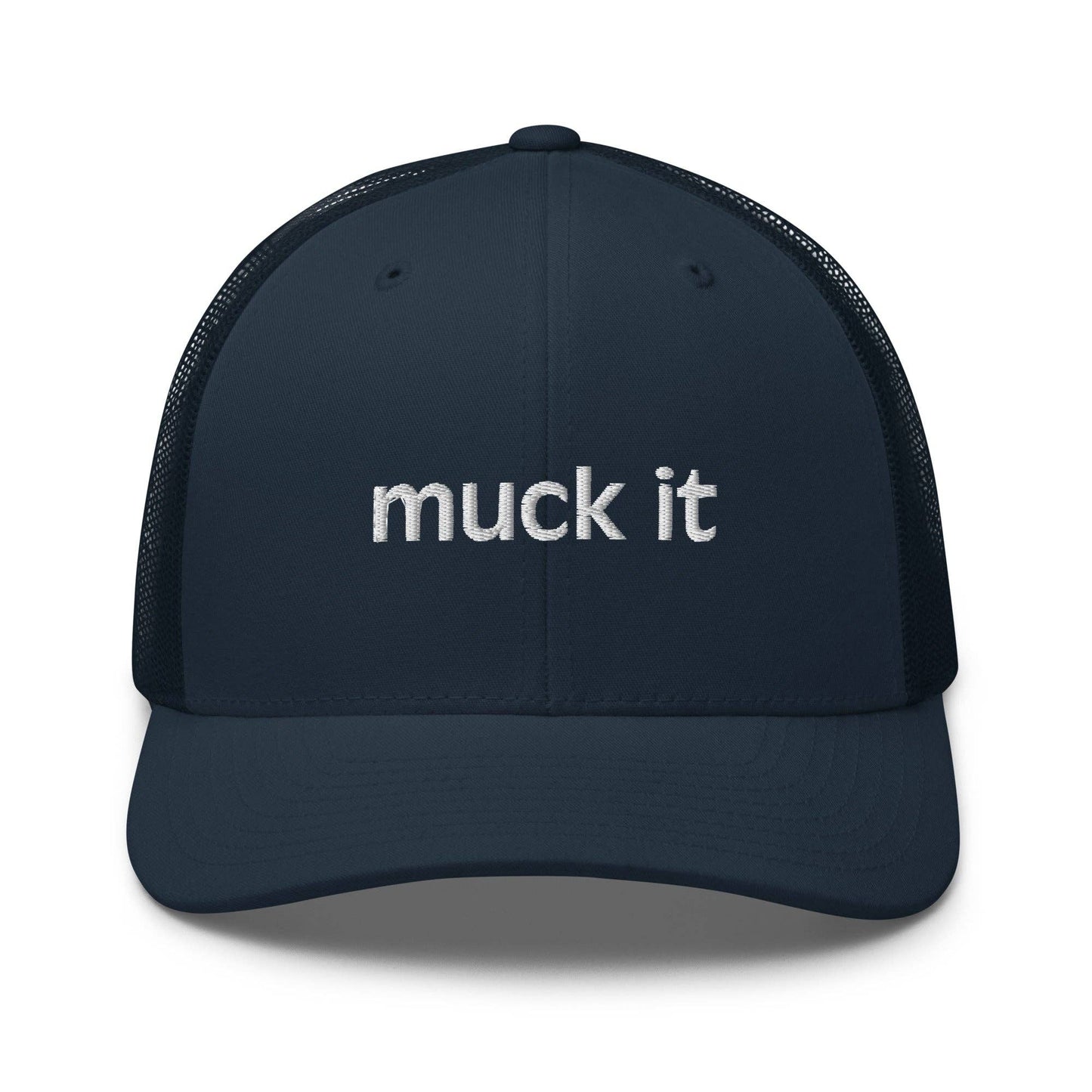 Muck It Retro Trucker Hat - Navy