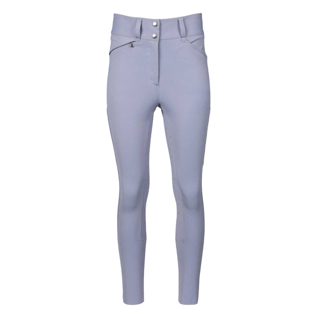 Dapplebay Lavender Haze Compression Full Seat Riding Breeches: Lavender