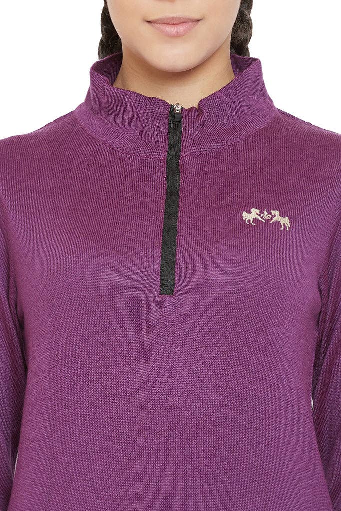 Equine Couture Fjord Sweater: Charcoal