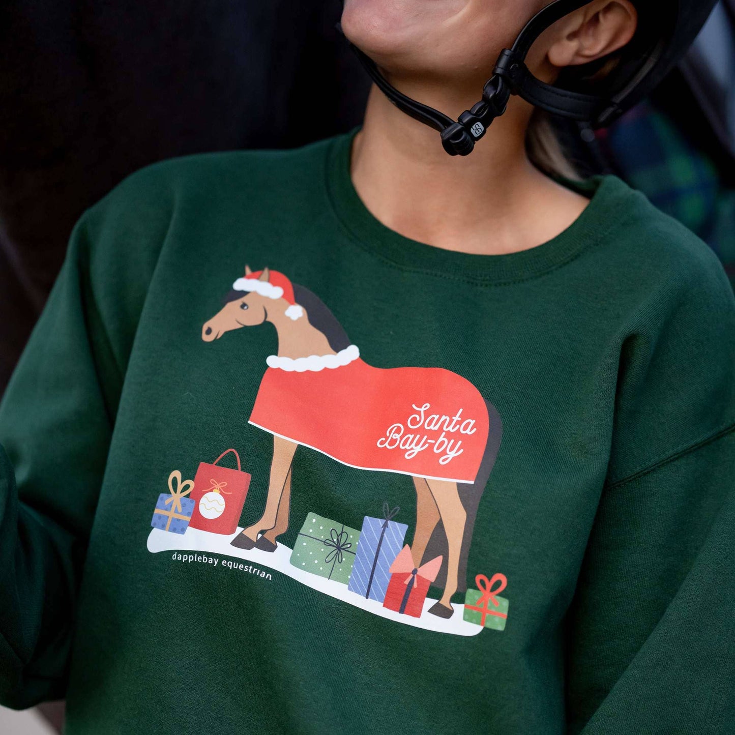 Dapplebay Santa Bay-by Sweatshirt