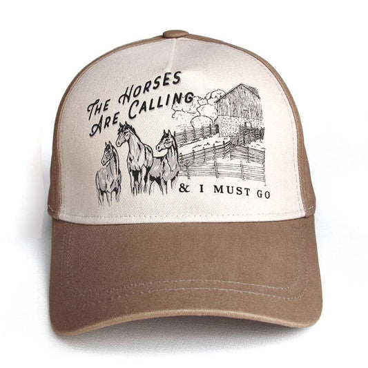 The Horses Are Calling Ringside Hat: Sand
