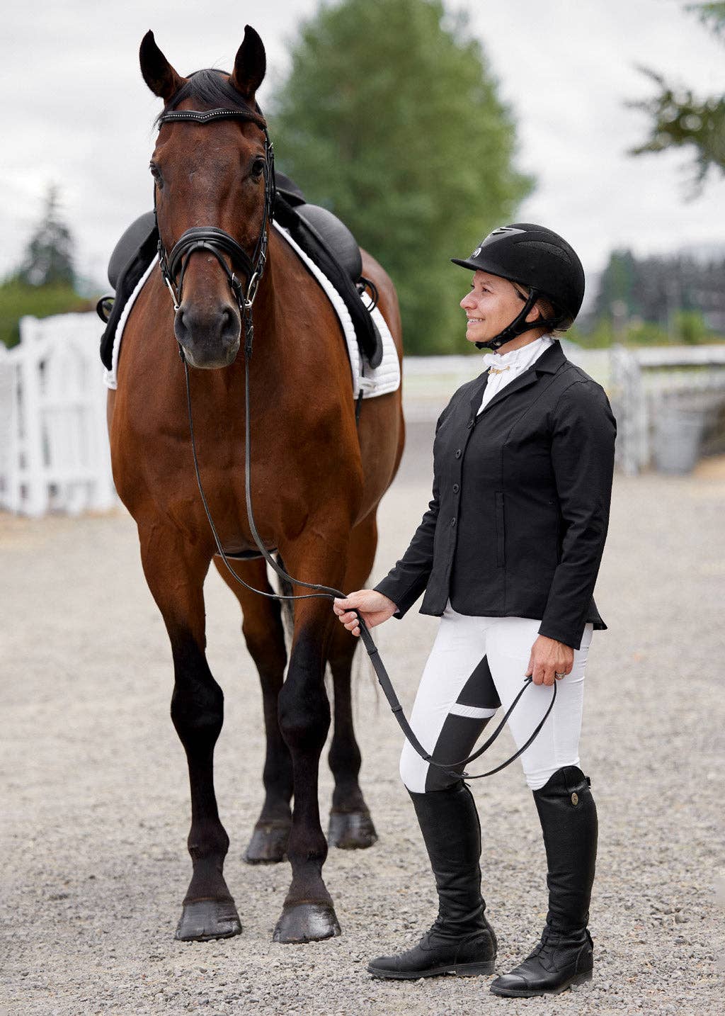 white show breeches