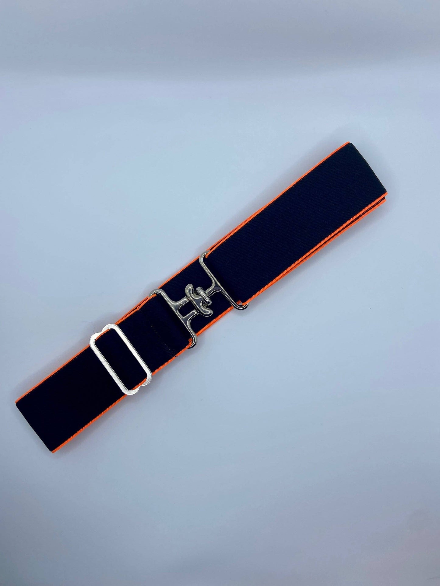navy equestrian belt