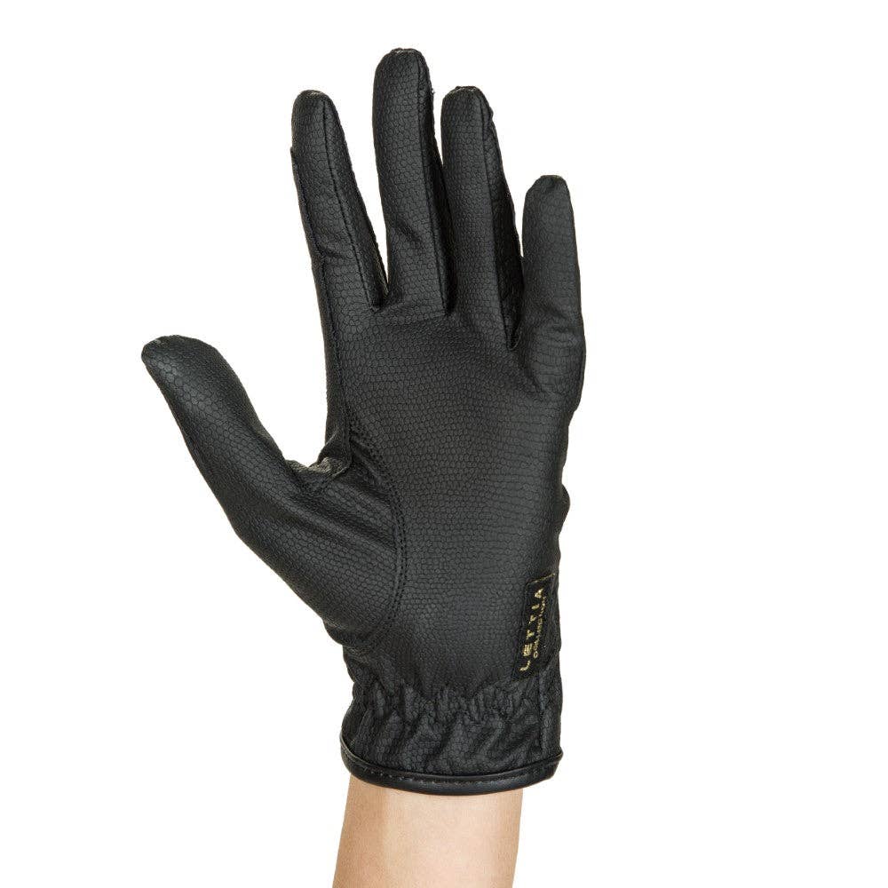 Lettia Children's Chelsea Gloves: Black