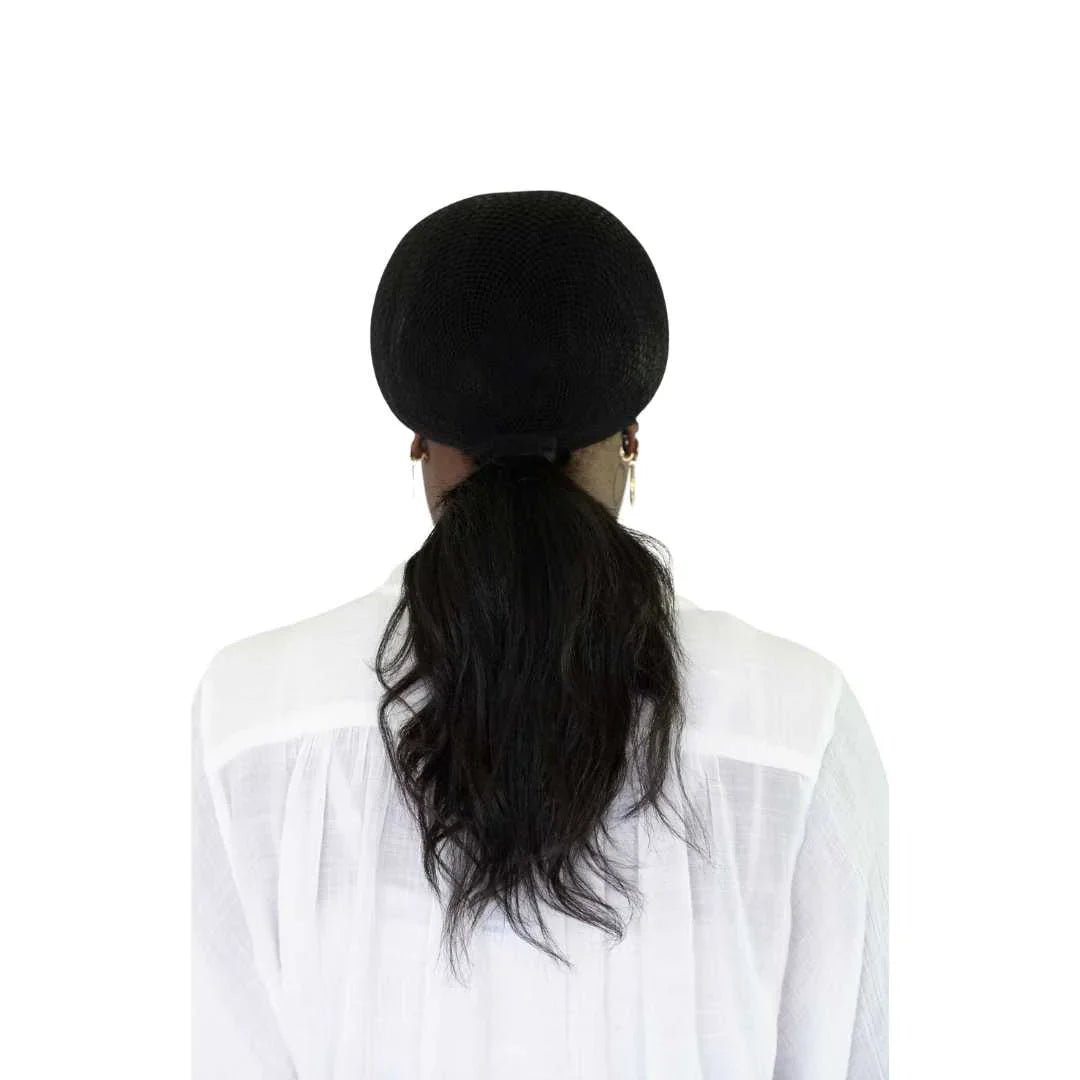Equestrian black hair nets