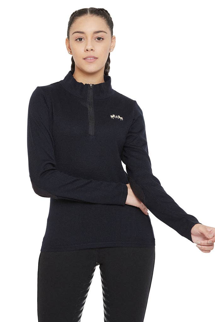 Equine Couture Fjord Sweater: Charcoal