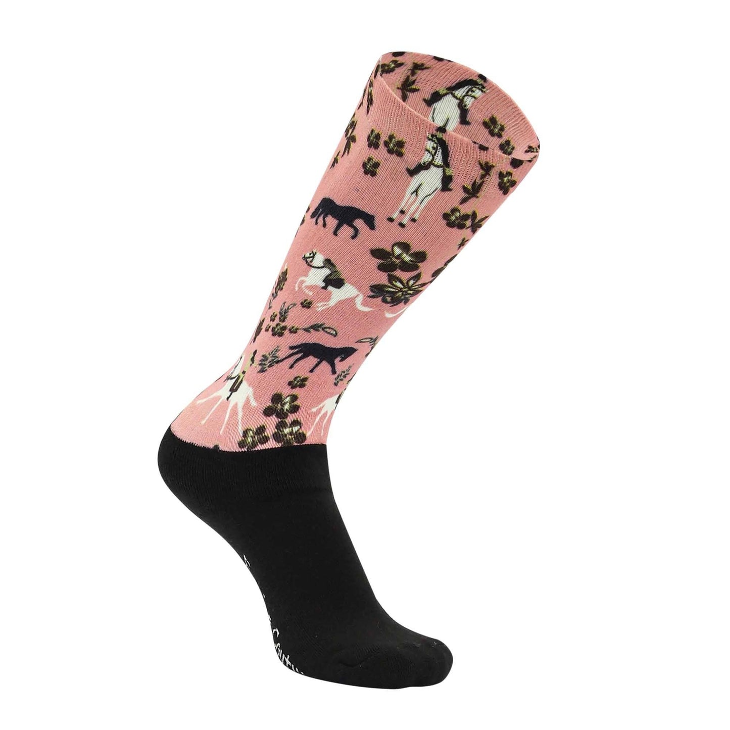 Equine Couture Children'S OTC Boot Socks- Springtime