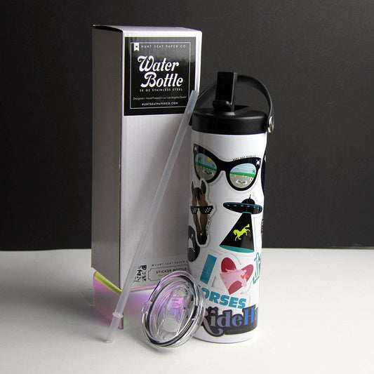 Horse Sticker water bottle