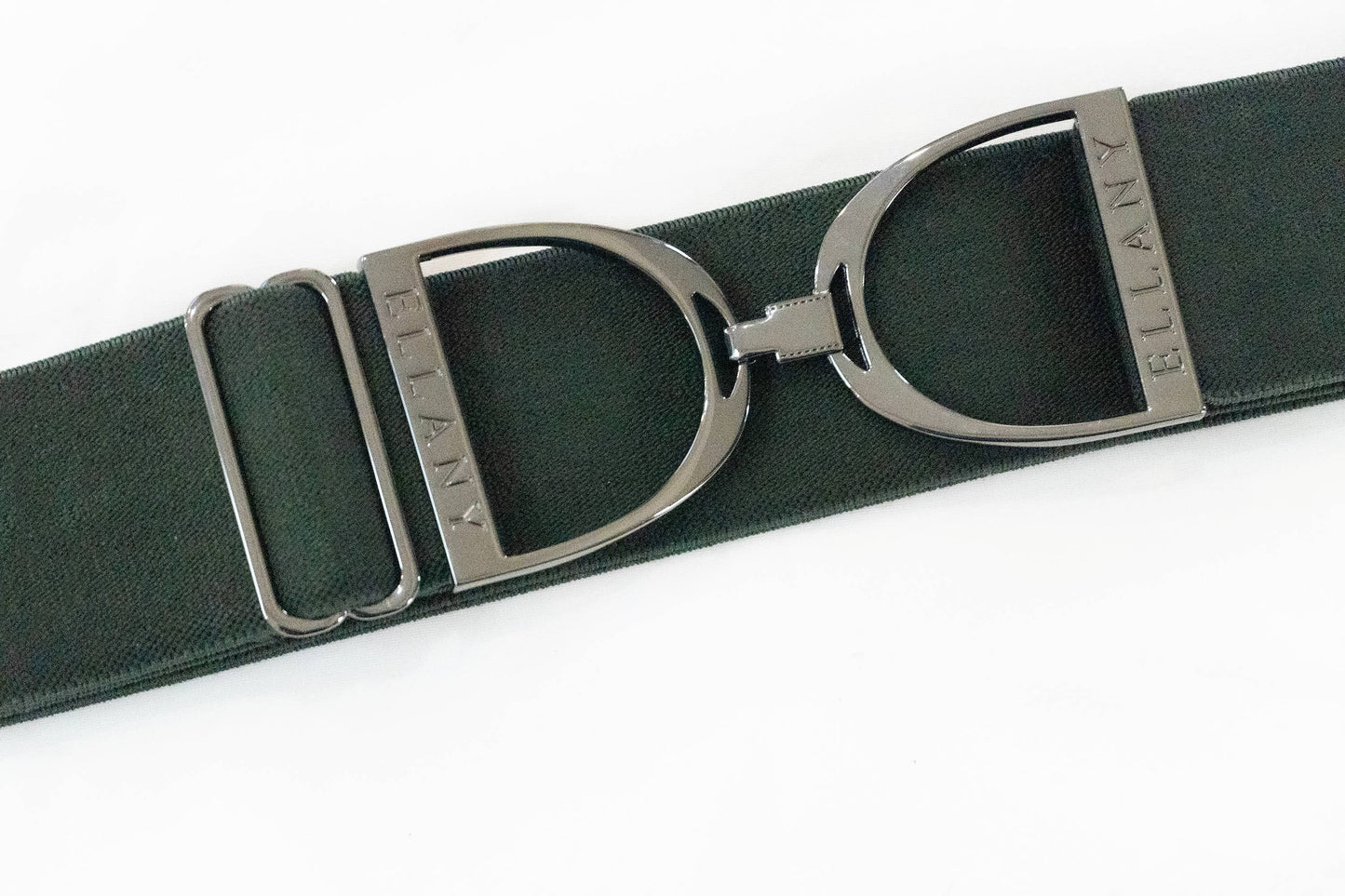 Green stirrup belt