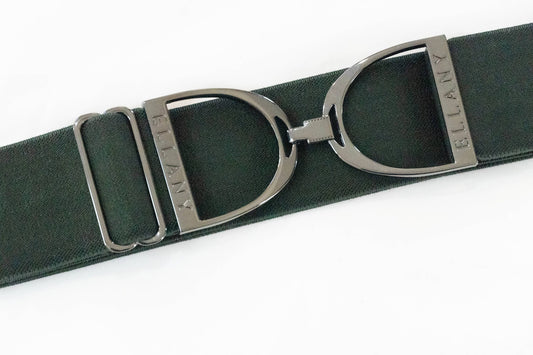 Green stirrup belt