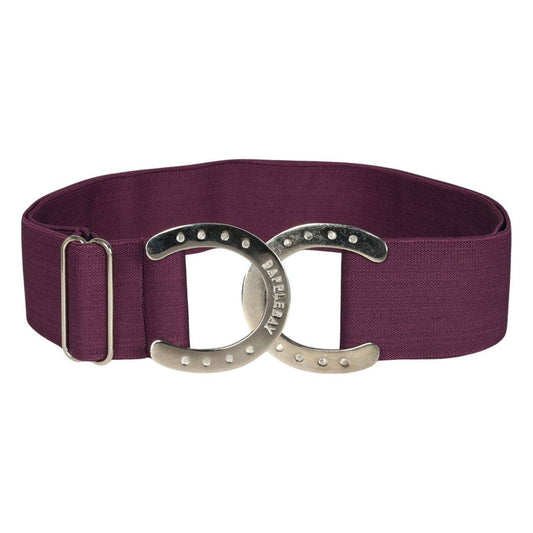 maroon horseshoe belt