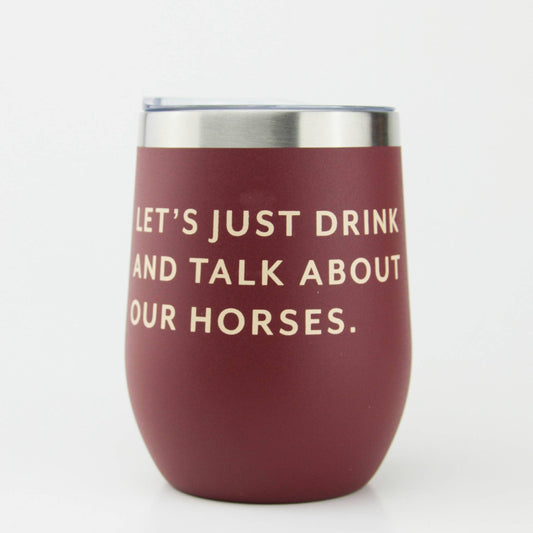 Drink and Talk Wine Tumbler