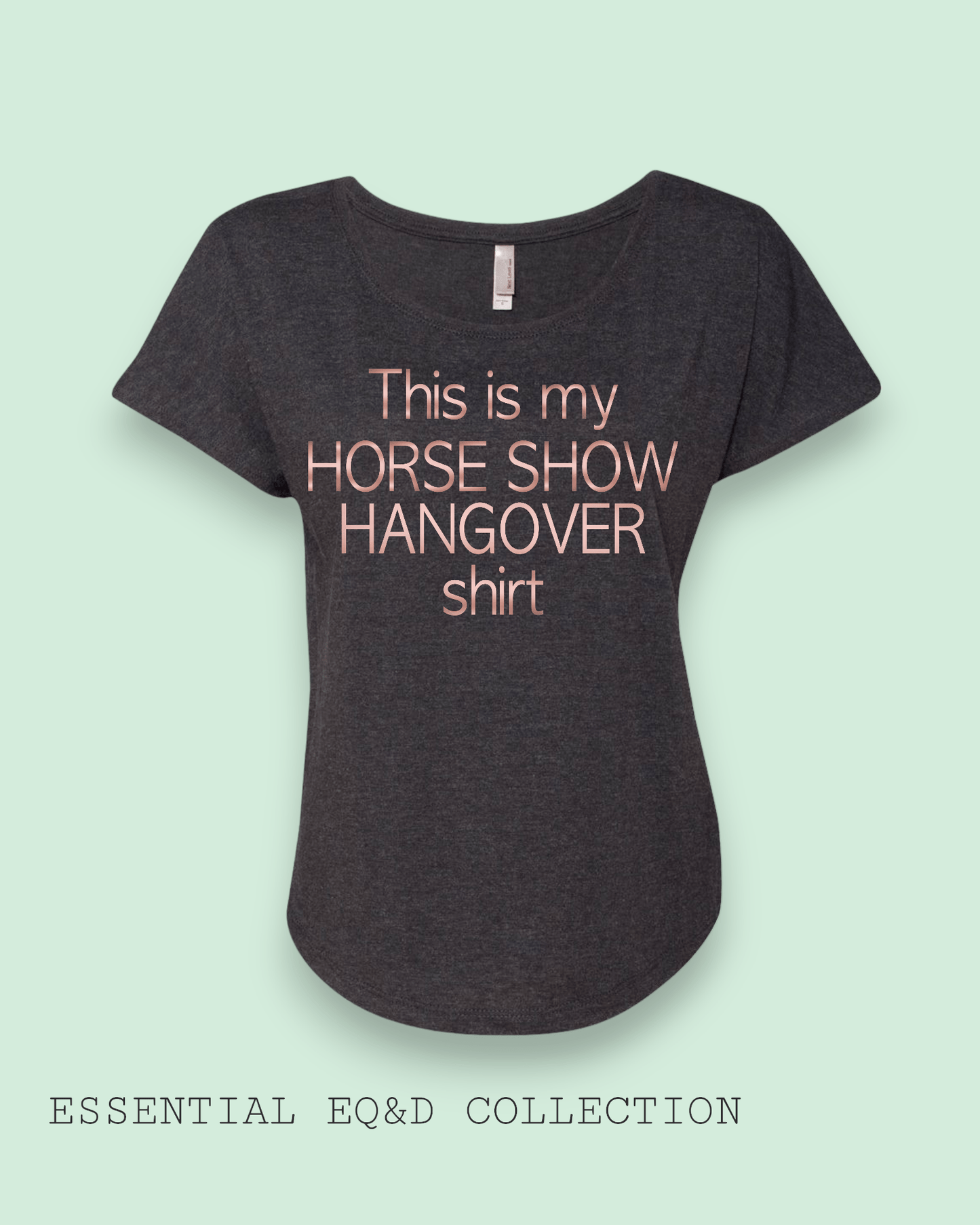 Horse Show Hangover T-shirt