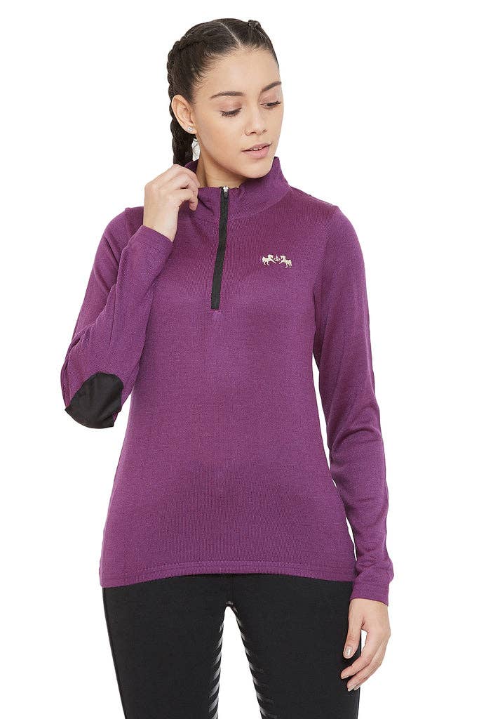 Equine Couture Fjord Sweater: Charcoal