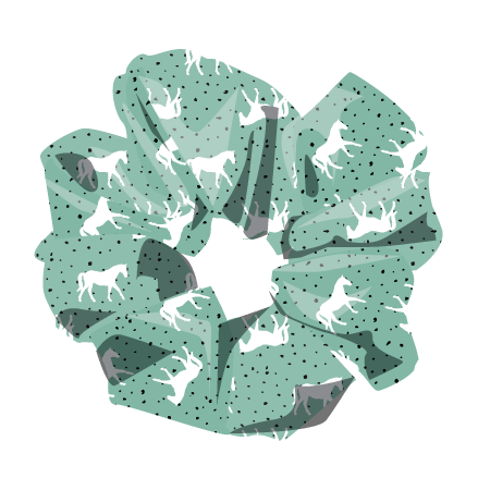 Dots Scrunchie
