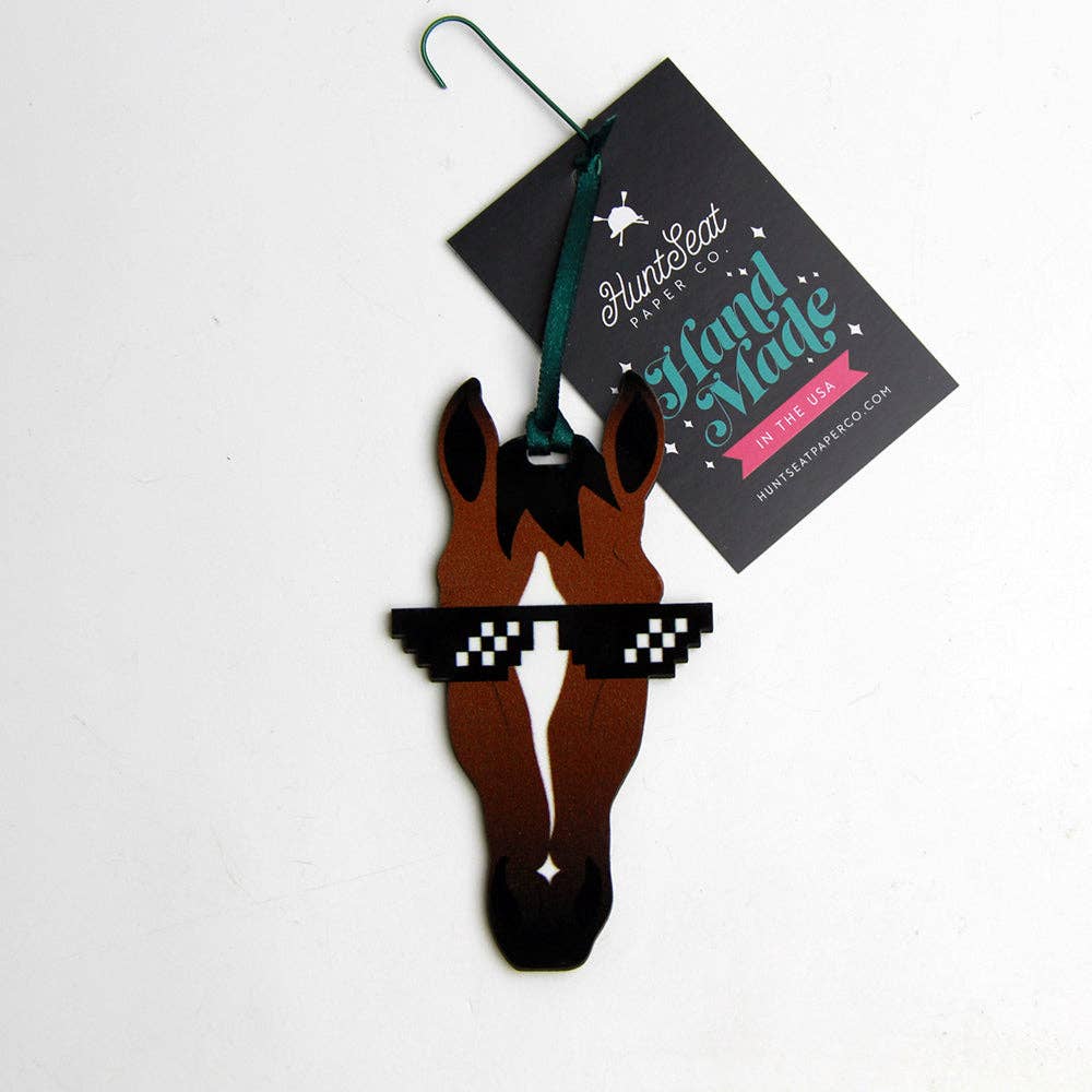 Thug Life Horse Ornament