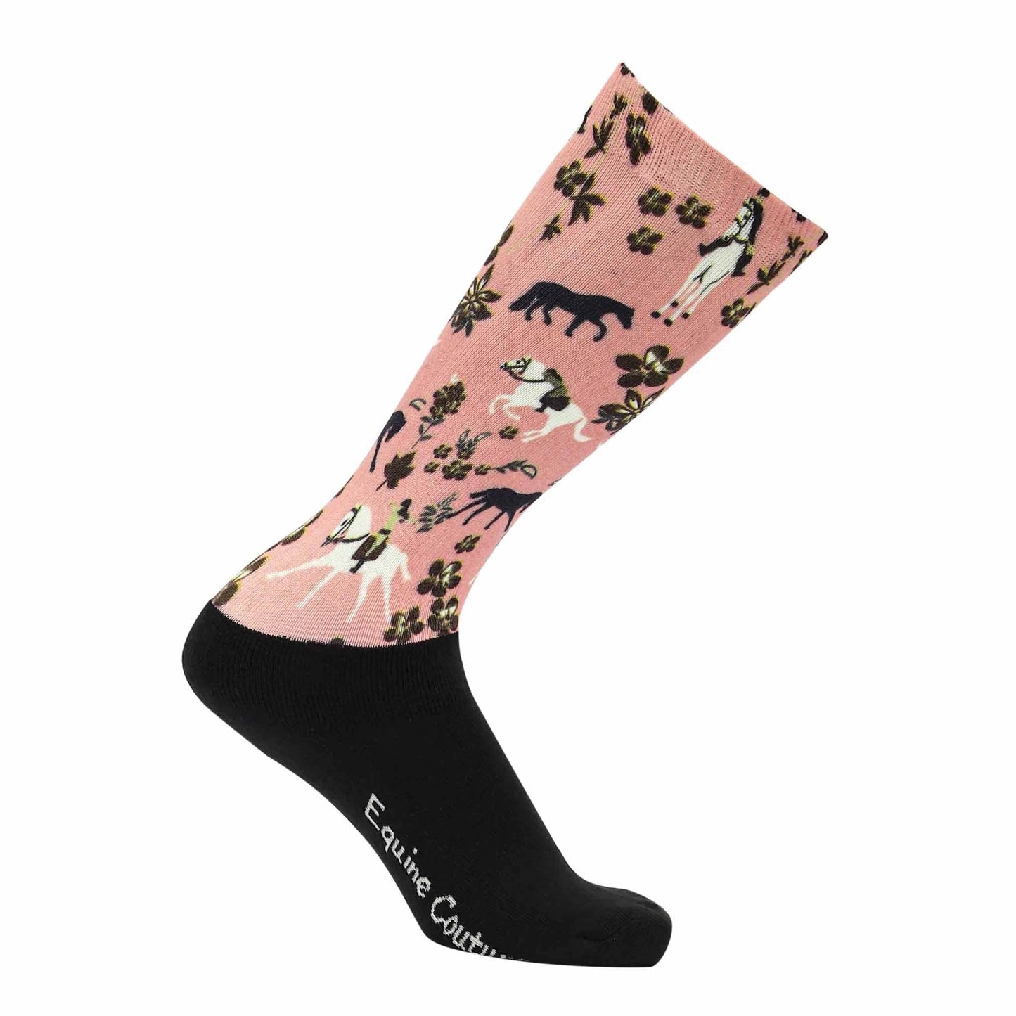 Equine Couture Children'S OTC Boot Socks- Springtime