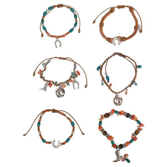 Horse Shoe Cowgirl bracelets