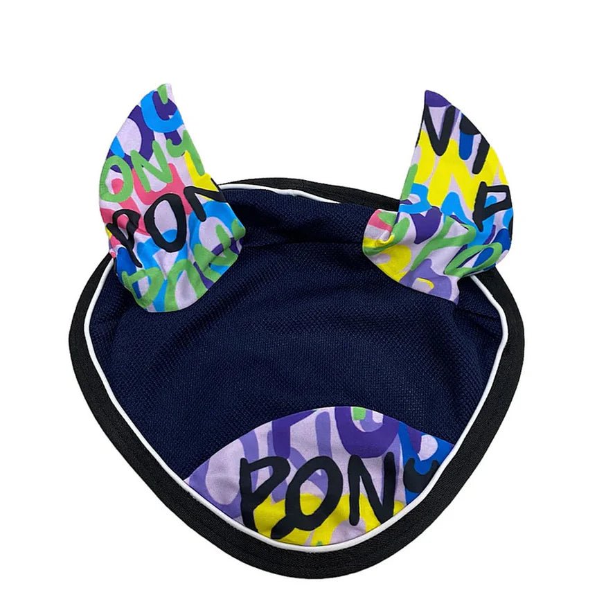 Pony Ear Bonnet - Graffiti