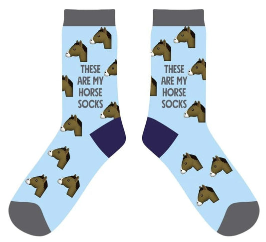 These are my horse socks