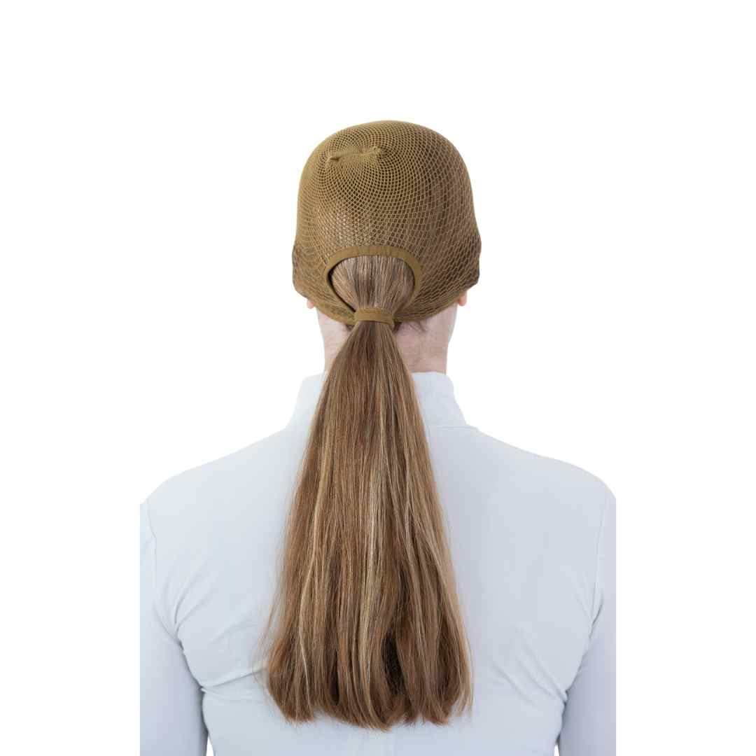 Equestrian med brown hair nets