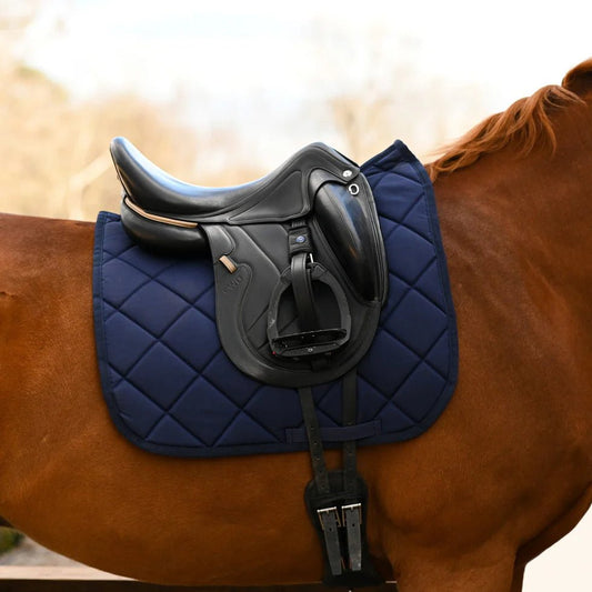 saddle pad in navy blue