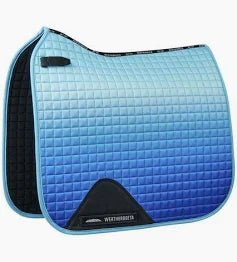 WEATHERBEETAALL DRESSAGE SADDLE PAD OCEAN BREEZE FULL