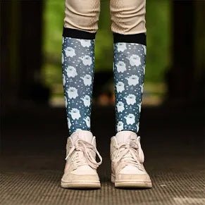 Yeti equestrian boot socks