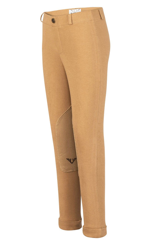 Tuffrider Children's Starter Lowrise Pull-On Jods: Sand