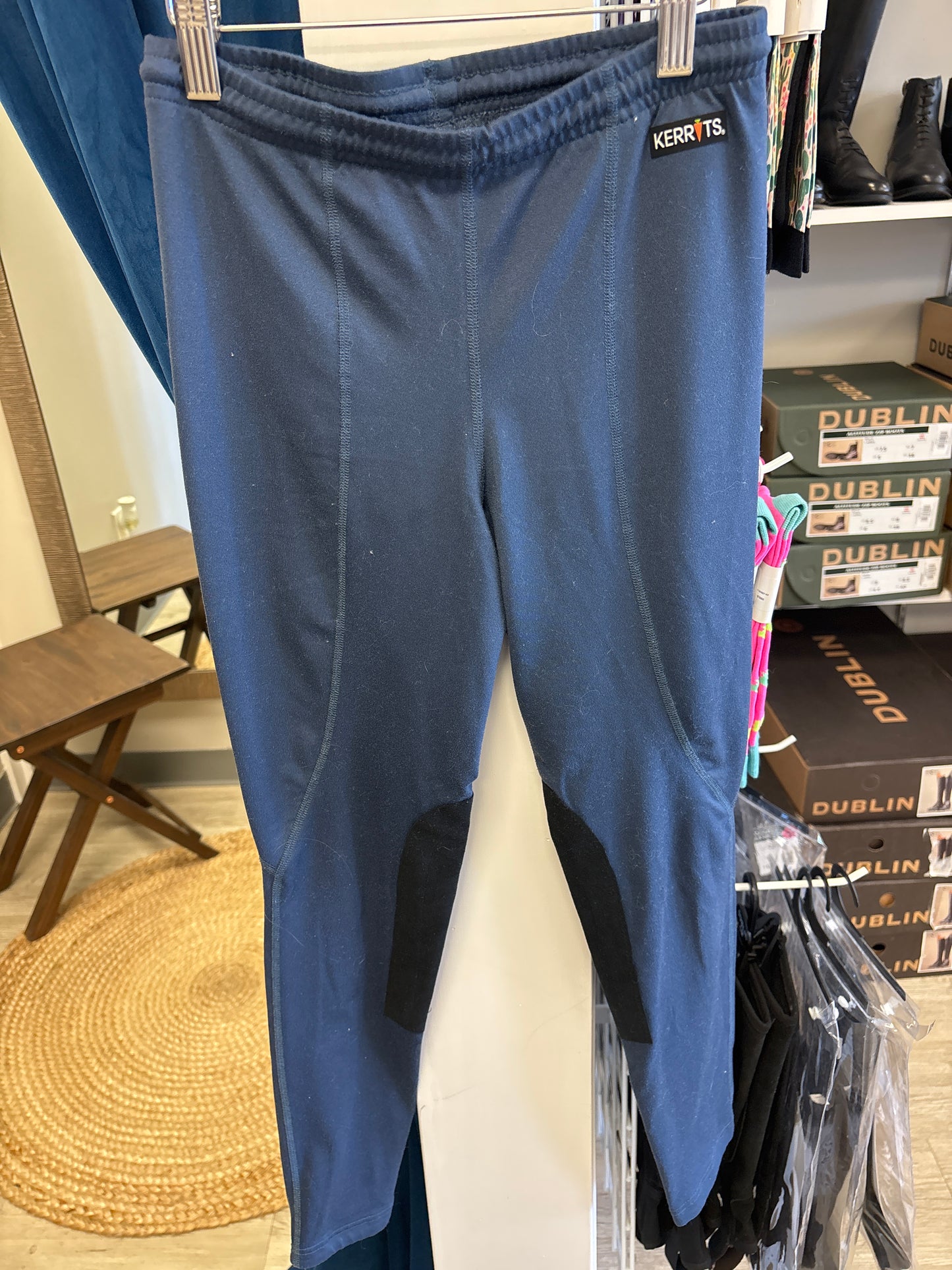 Kerrits Kids Navy Tights - XL