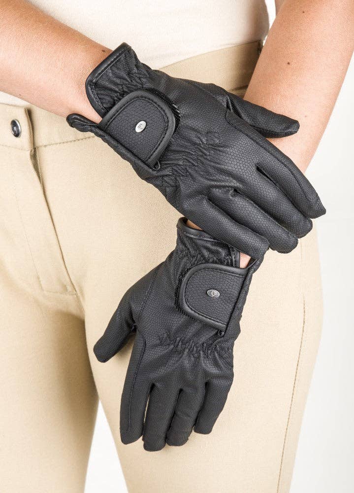 Lettia Children's Chelsea Gloves: Black