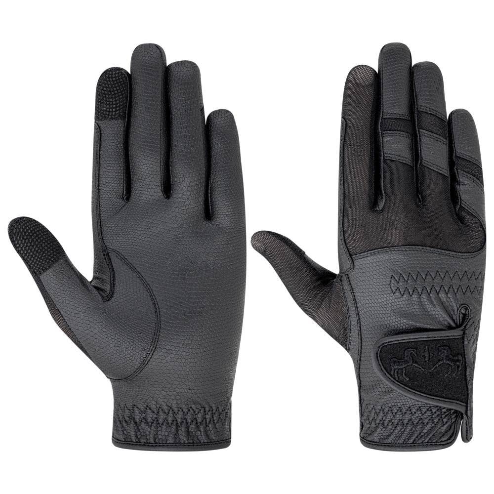 Equine Couture Feather-Lite Show Glove: Black