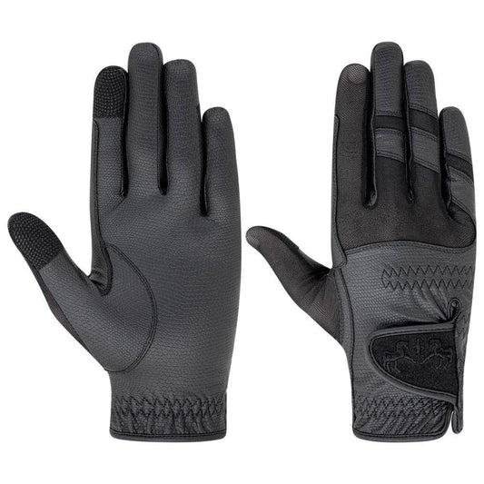Equine Couture Feather-Lite Show Glove: Black