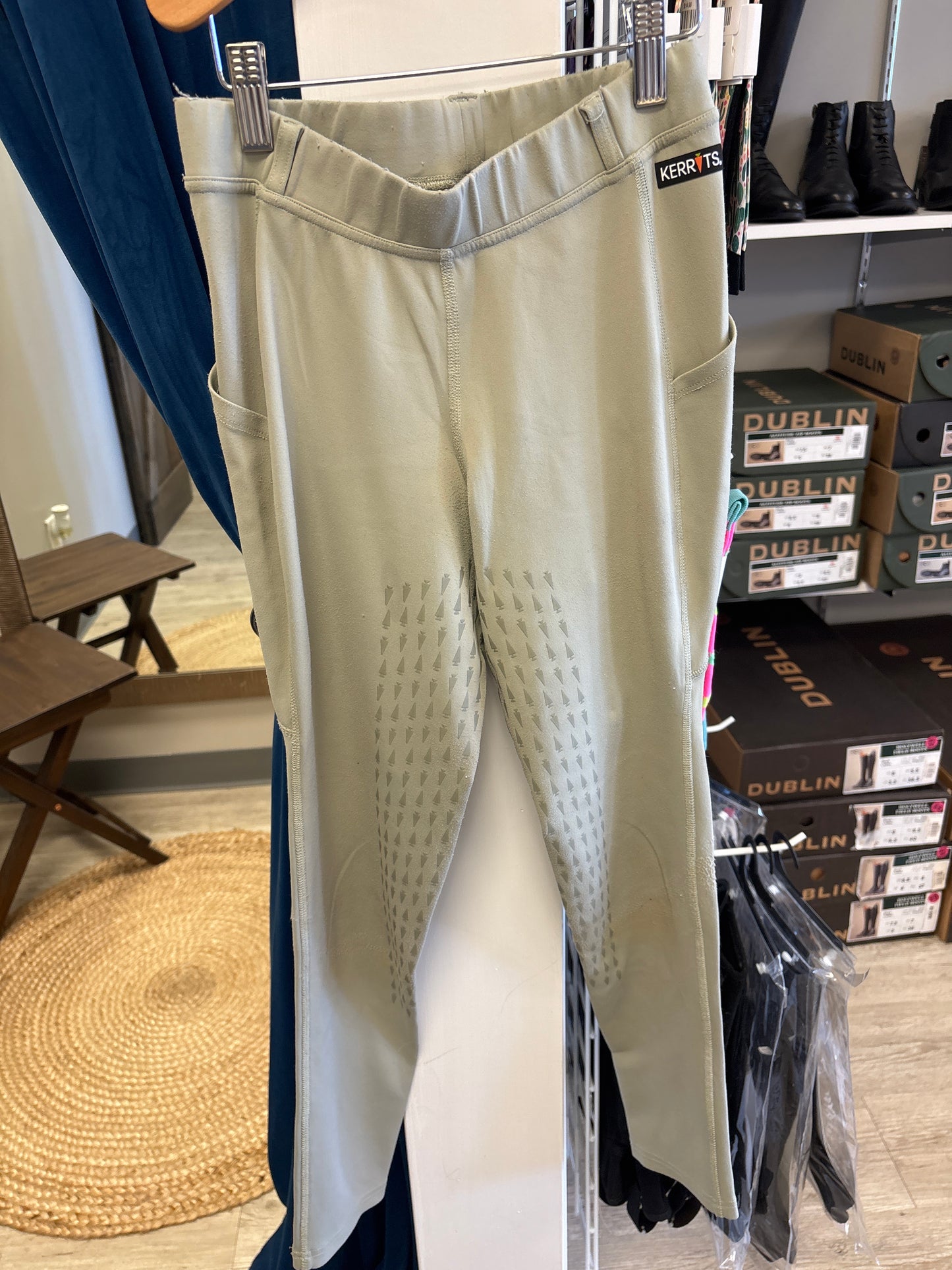 Kerrits Kids Tan TIghts - XL