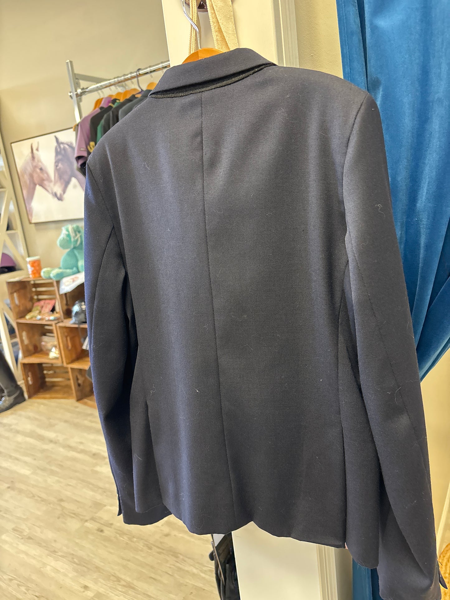 Navy Show Jacket Girls Size 12