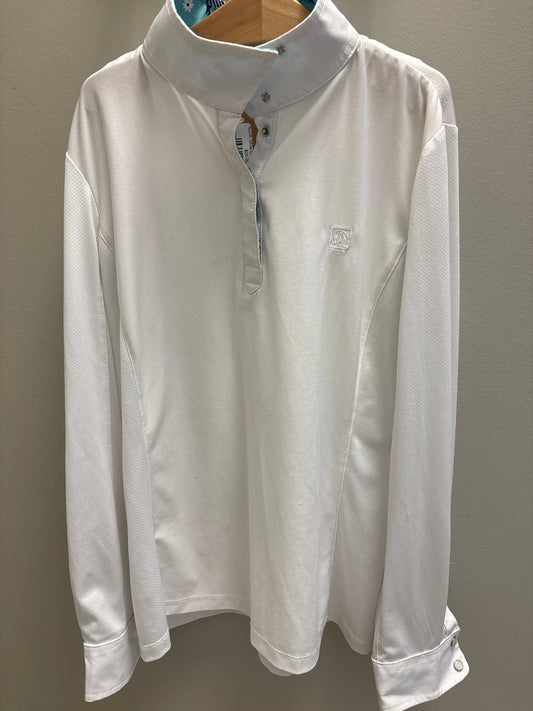Romfh White Show Shirt - Girls L